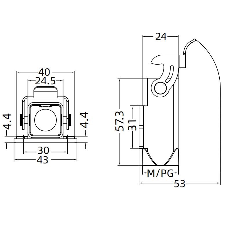 金属塑料 封底下壳 H3A-SF-1L-M20-PG11-PG13.5 尺寸.jpg