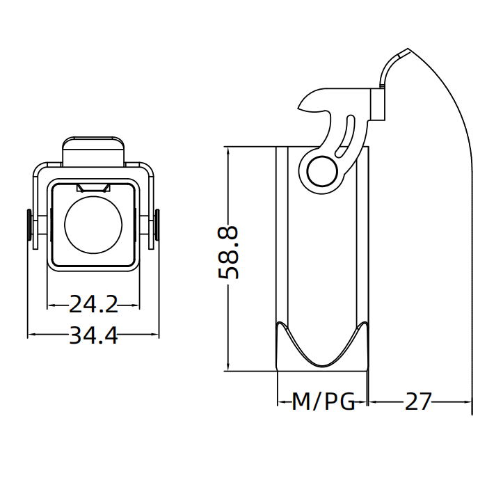 金属外壳 飞线下壳 H3A-CCT-1L-M20-PG11 尺寸.jpg