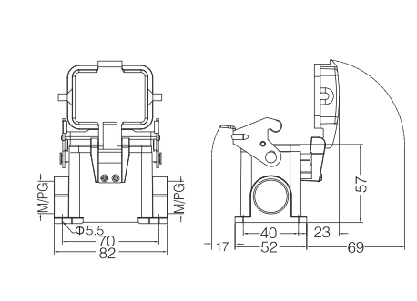 金属外壳 封底下壳 H6B-SF-1L-CV-M20-2M20-M25-2M25-PG16-2PG16 尺寸.jpg