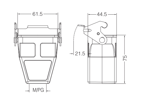 金属外壳 飞线下壳 高结构 H6B-CCTH-1L-M25-PG21-PG29 尺寸.jpg