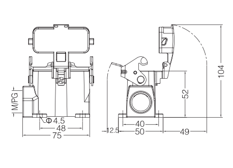 金属外壳 封底下壳 H10A-SF-1L-M20-2M20-M25-PG16-2PG16-PG16-PG21 尺寸.jpg