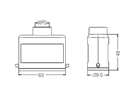 金属外壳 上壳顶出线 H10A-TE-2B-M20-PG13.5  尺寸.jpg