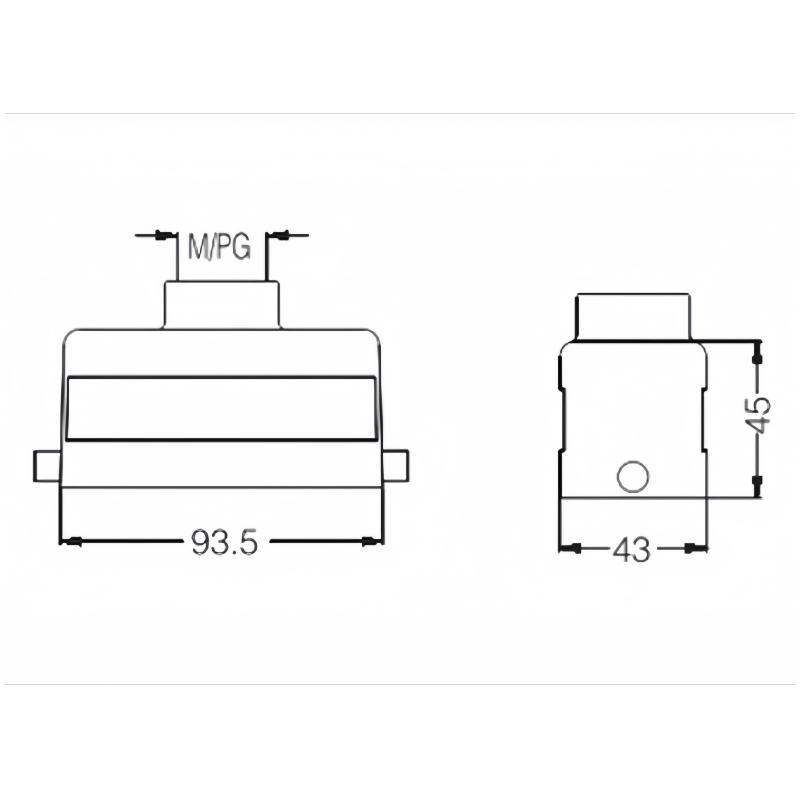 金属外壳 上壳顶出线 H16B-TE-2B-M25-M32-PG21 尺寸.png