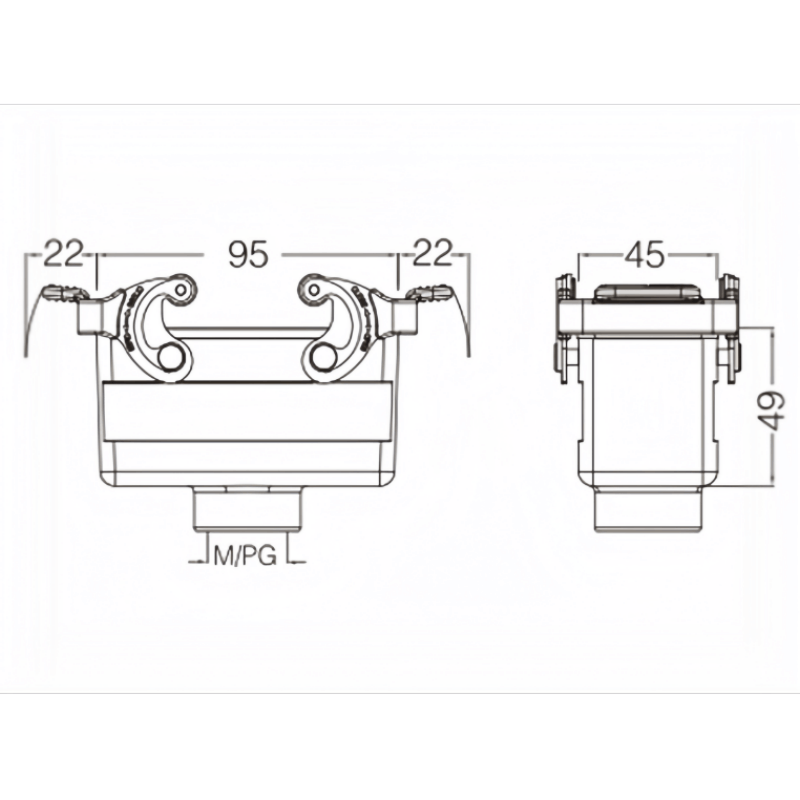 金属外壳 飞线下壳 H16B-CCT-2L-M25-M32-PG21 尺寸.png