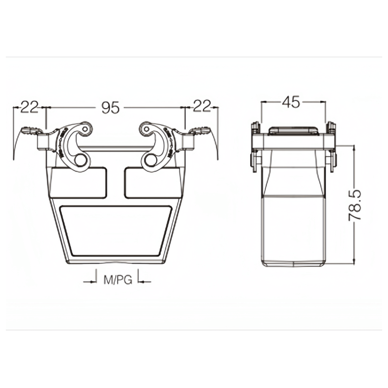 金属外壳 飞线下壳 高结构 H16B-CCTH-2L-M25-M32-M40-PG21-PG29 尺寸.png