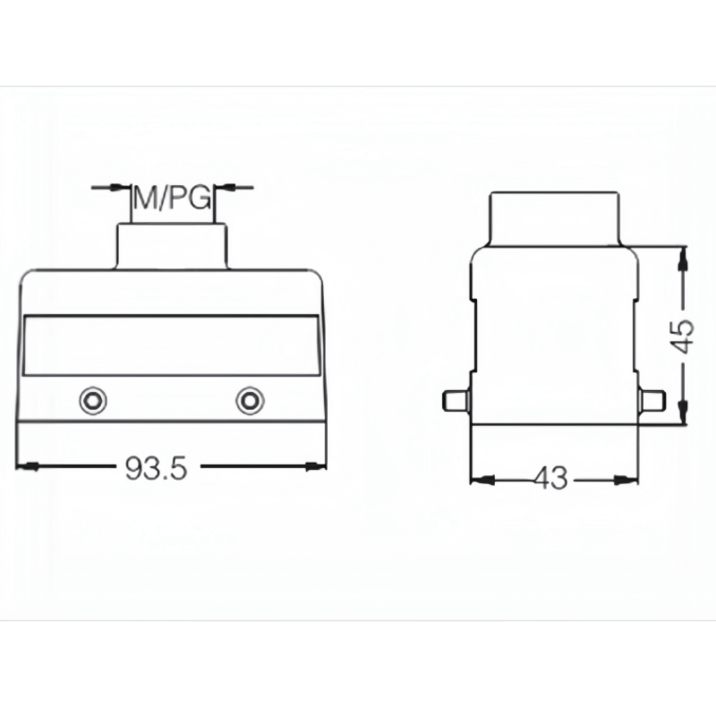 金属外壳 上壳顶出线 H16B-TE-4B-M25-M32-PG21 尺寸.png