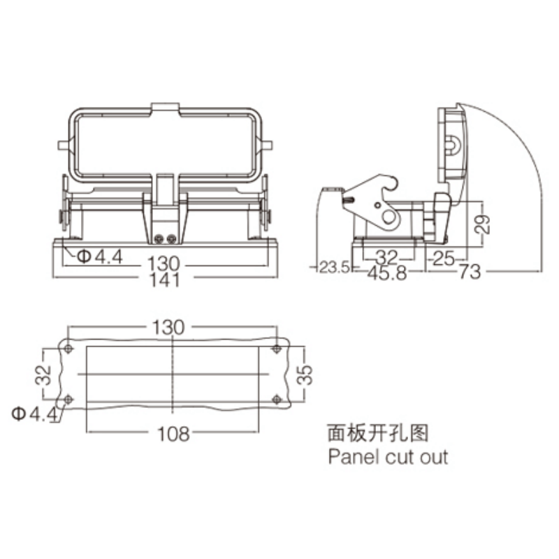 金属外壳 不封底下壳 H24B-BK-1L-1L-CV-1L-MCV 尺寸 - 副本.png
