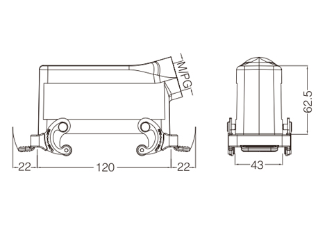 金属外壳 上壳侧出线 H24B-SE-2L-M25-M32-PG21 尺寸.jpg