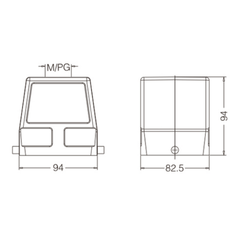 金属外壳 上壳顶出线 H32B-TE-2B-M32-M40-M50-PG29-PG36-PG42 尺寸.png
